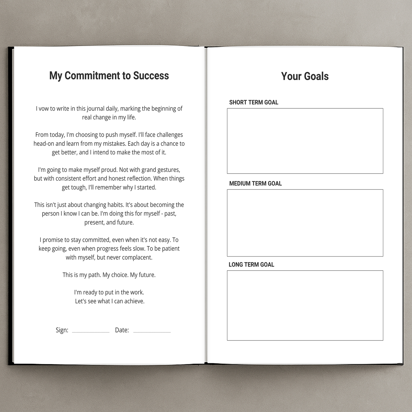 The Blueprint Journal