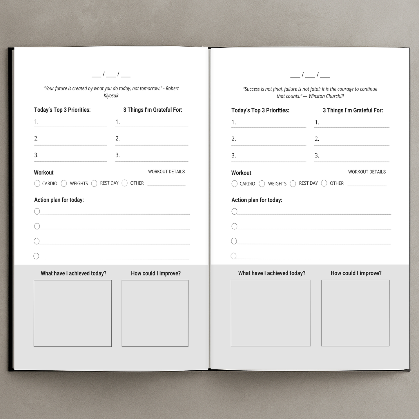 The Blueprint Journal