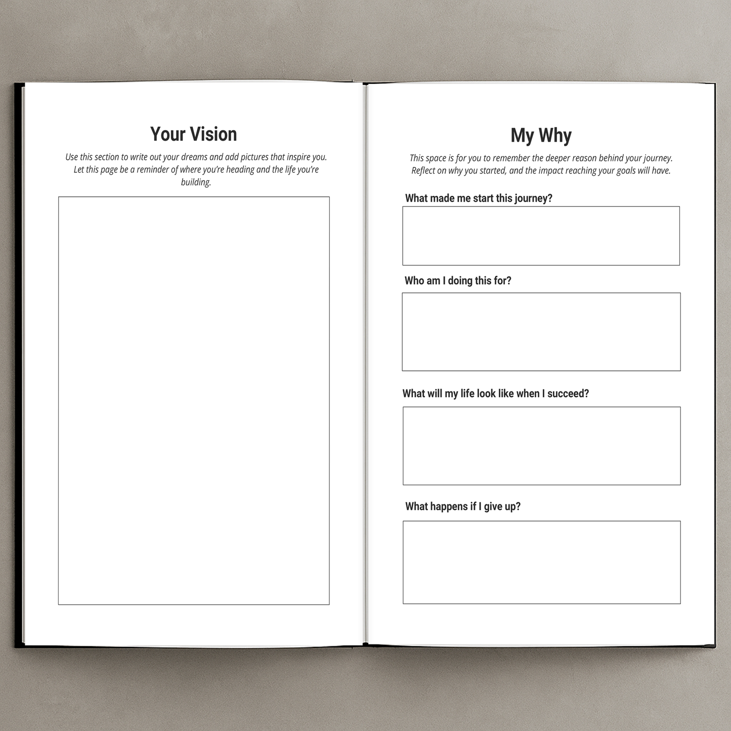 The Blueprint Journal