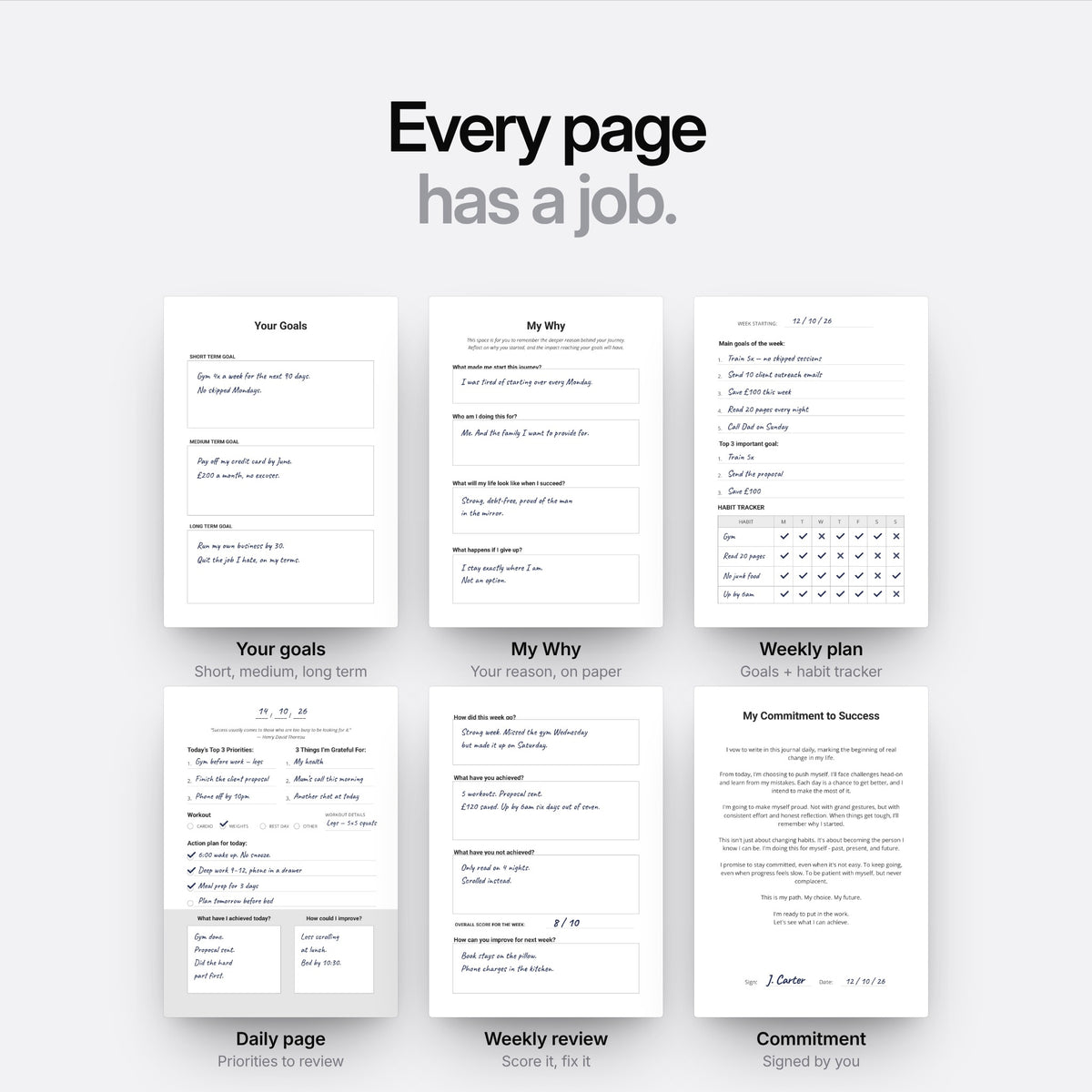 Digital Blueprint Journal