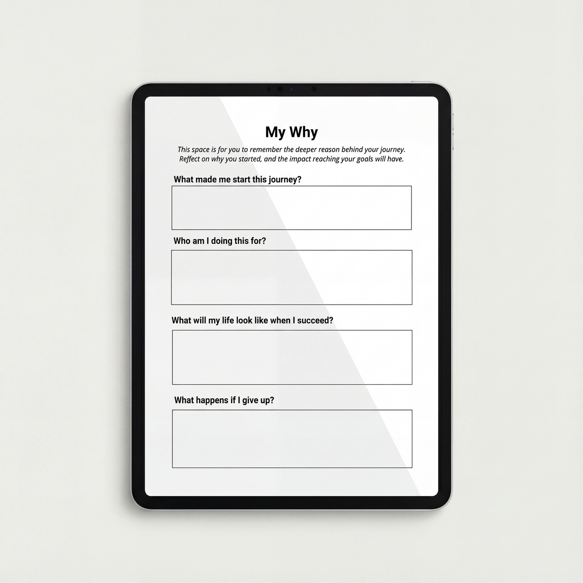 Digital Blueprint Journal