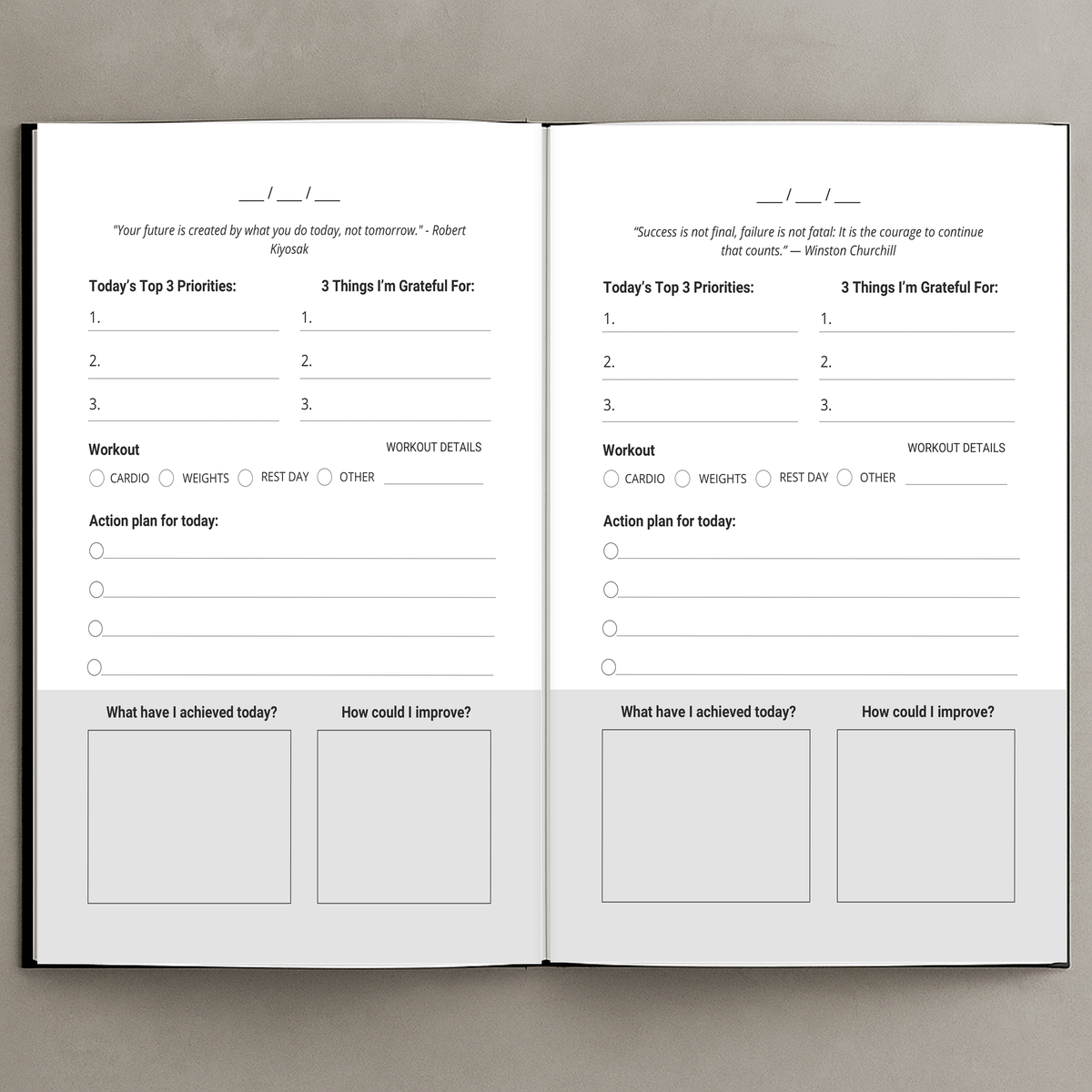 The Blueprint Journal