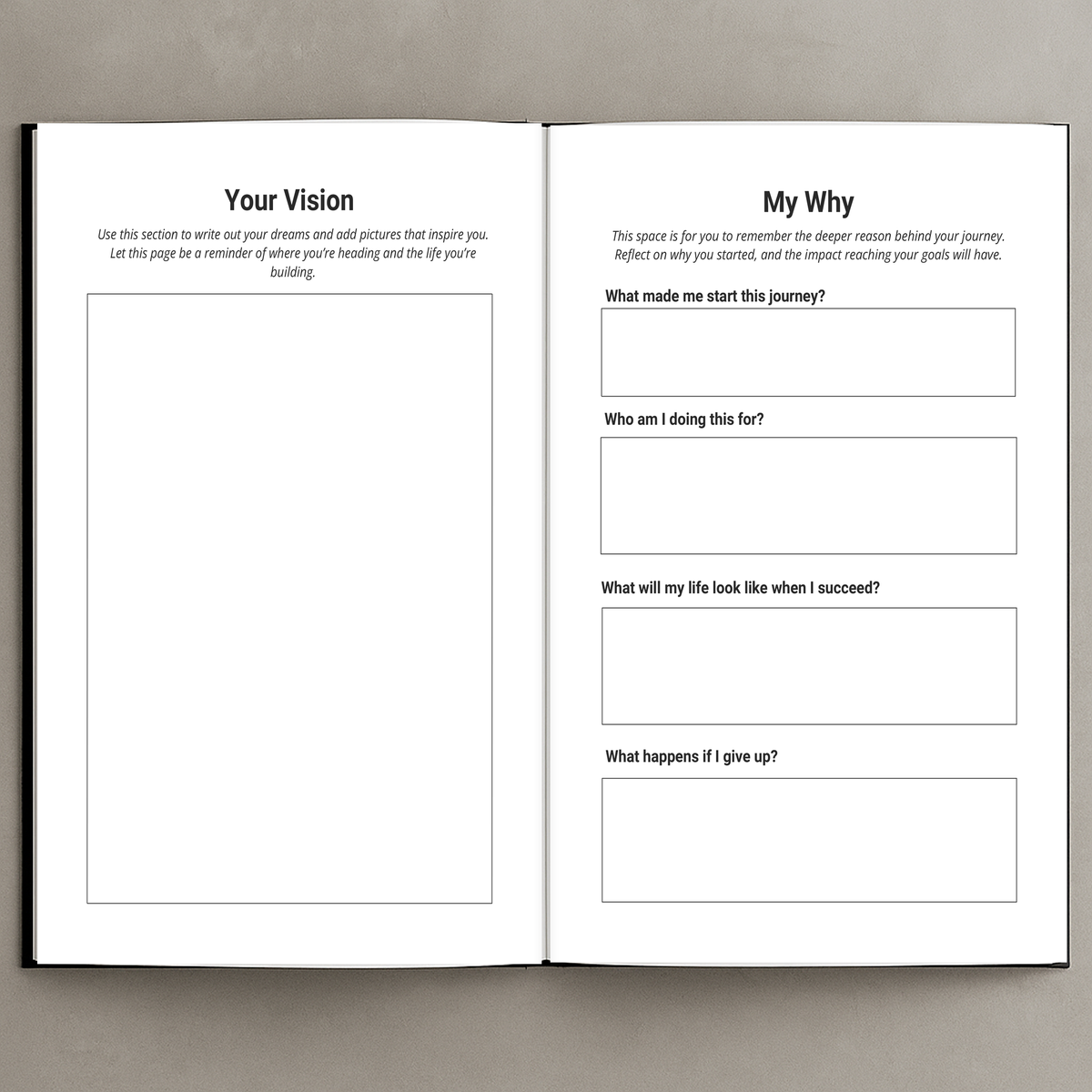 The Blueprint Journal
