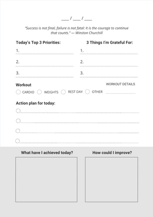 The Blueprint Journal (Digital)