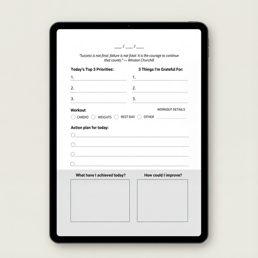 Digital Blueprint Journal