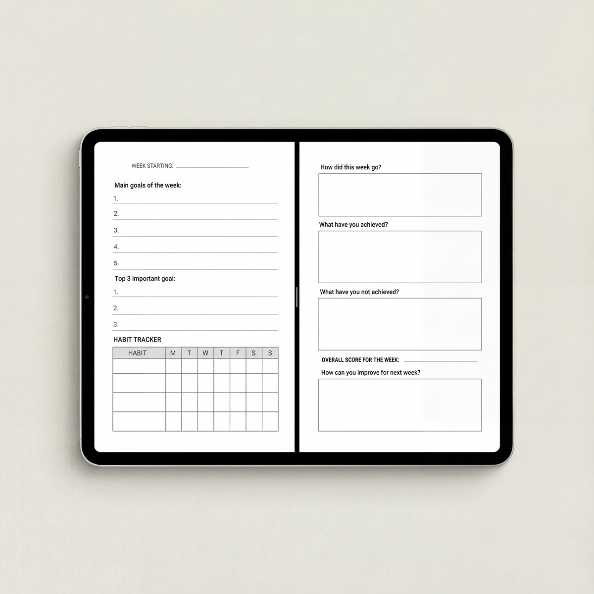 Digital Blueprint Journal